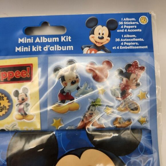 Sandy Lion Disney Mickey Mouse Mini Album Kit 2007 Scrapbooking Crafting - Picture 2 of 4